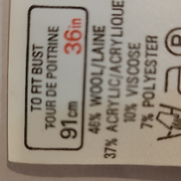 St. Michael Blue Gray Cardigan ~ Silver Buttons ~Puffy Sleeves ~ Made in the UK - Picture 12 of 15